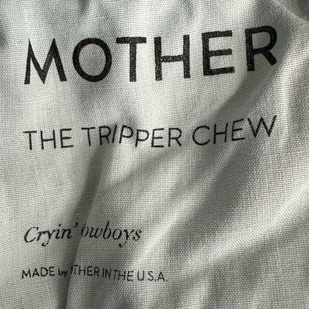 MOTHER SUPERIOR The Tripper Chew Denim Jeans In Cryin' Cowboys Wash - Picture 11 of 13